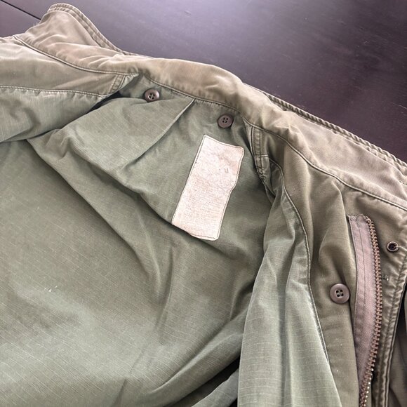 Vintage 60s US Army M65 Vietnam Jacket Size XL - Picture 10 of 15